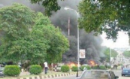 Abuja bomb blast scene