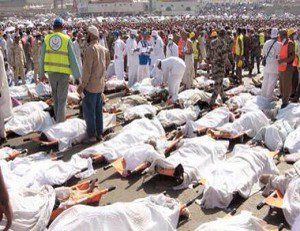 some of the victims of Saudi stampede
