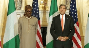 Buhari with Kerry