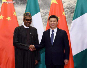 President Buhari during state visit to China