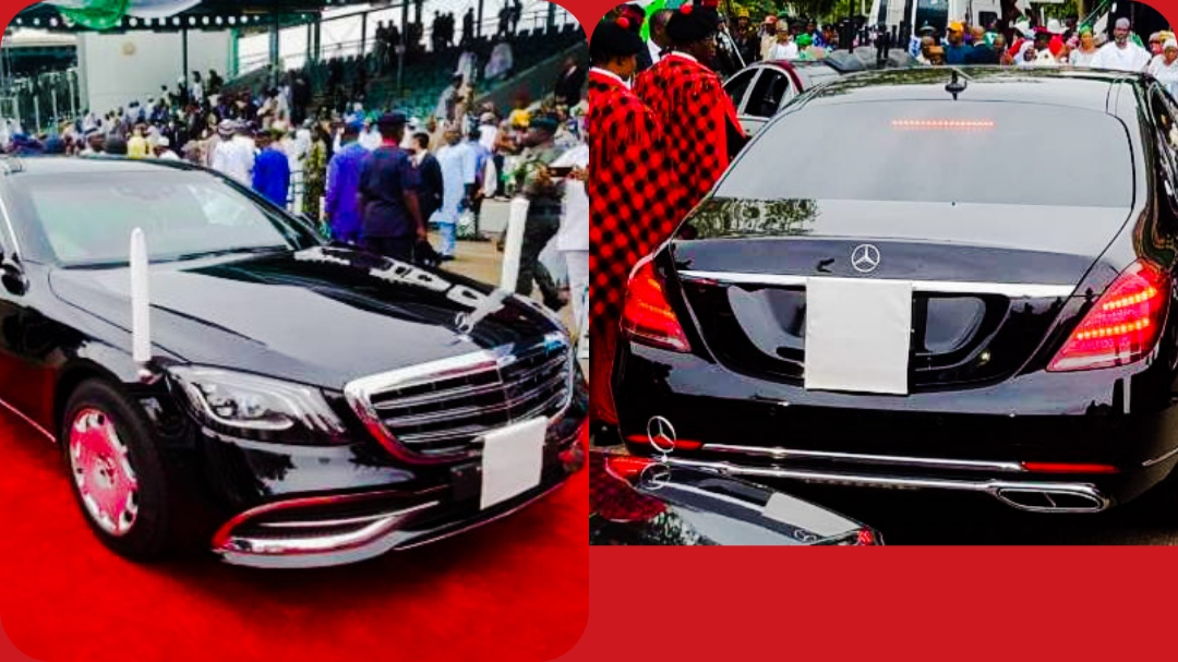 President Muhammadu Buhari's official vehicle