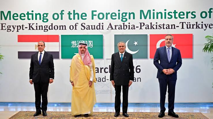 Pakistan Hosts Saudi Arabia, Turkey, Egypt For Middle East Talks